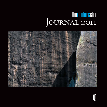 Climbers' Club 2011 Journal cover